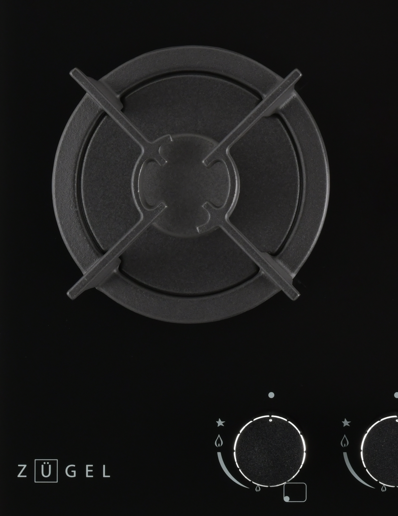 9175440 Газовая варочная поверхность ZUGEL ZGH452B STDN-0044937 - Вид №6