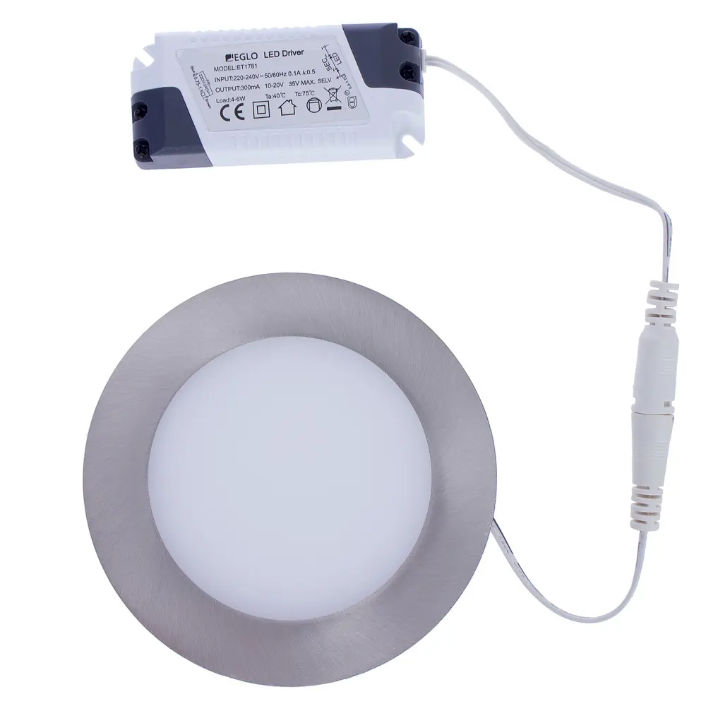 Панель светодиодная встраиваемая Fueva 4000K 120x120 мм Eglo STLM-2139355 - Вид №1