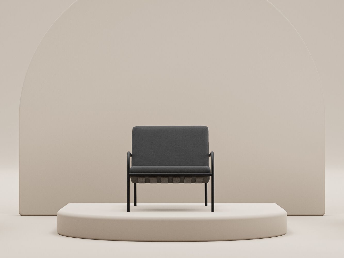 Стальной стул с порошковым покрытием с подлокотниками Metallbude DIEGO ARCH-00121641 - Вид №30