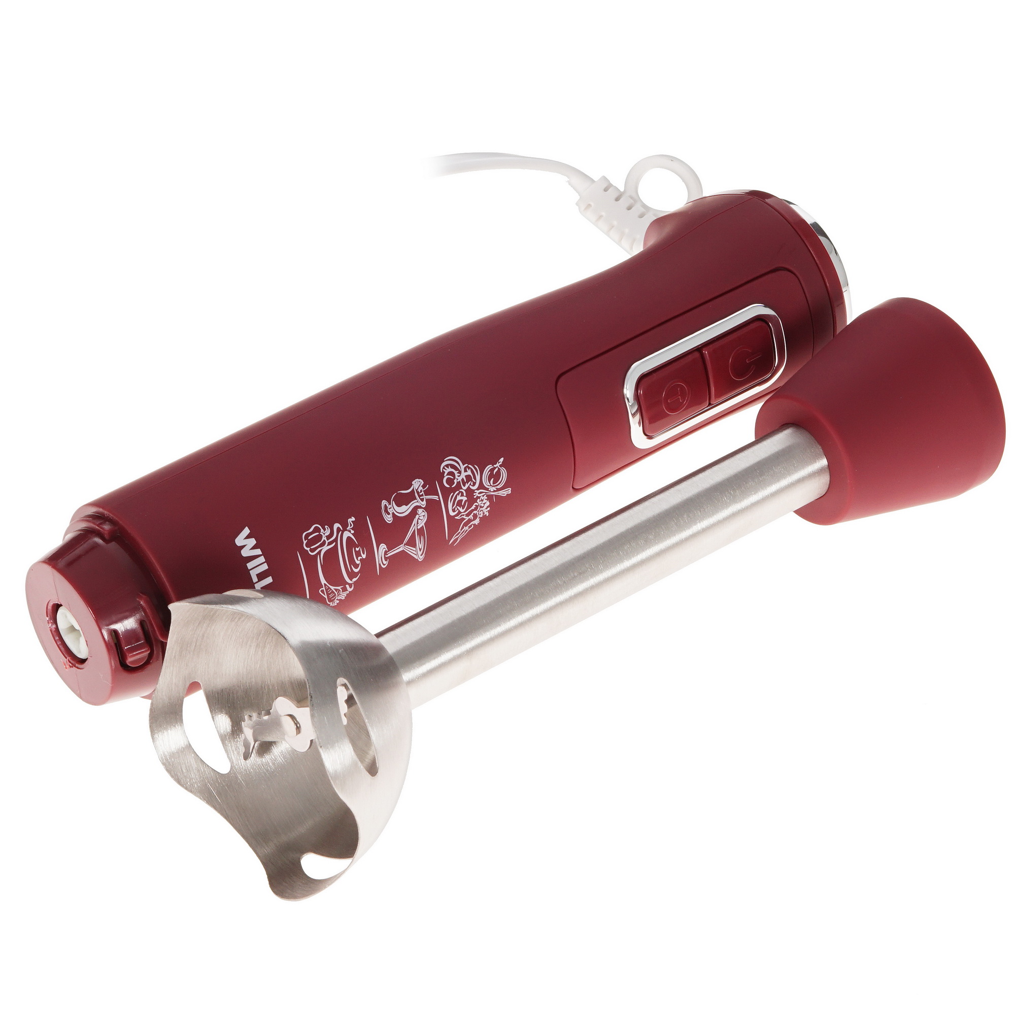 5343343 Блендер погружной WILLMARK WHB-1150PS красный STDN-0024492 - Вид №6