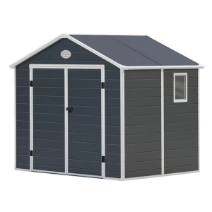 Хозблок AVA-G 2.42x1.92x2.39 м пластик серый