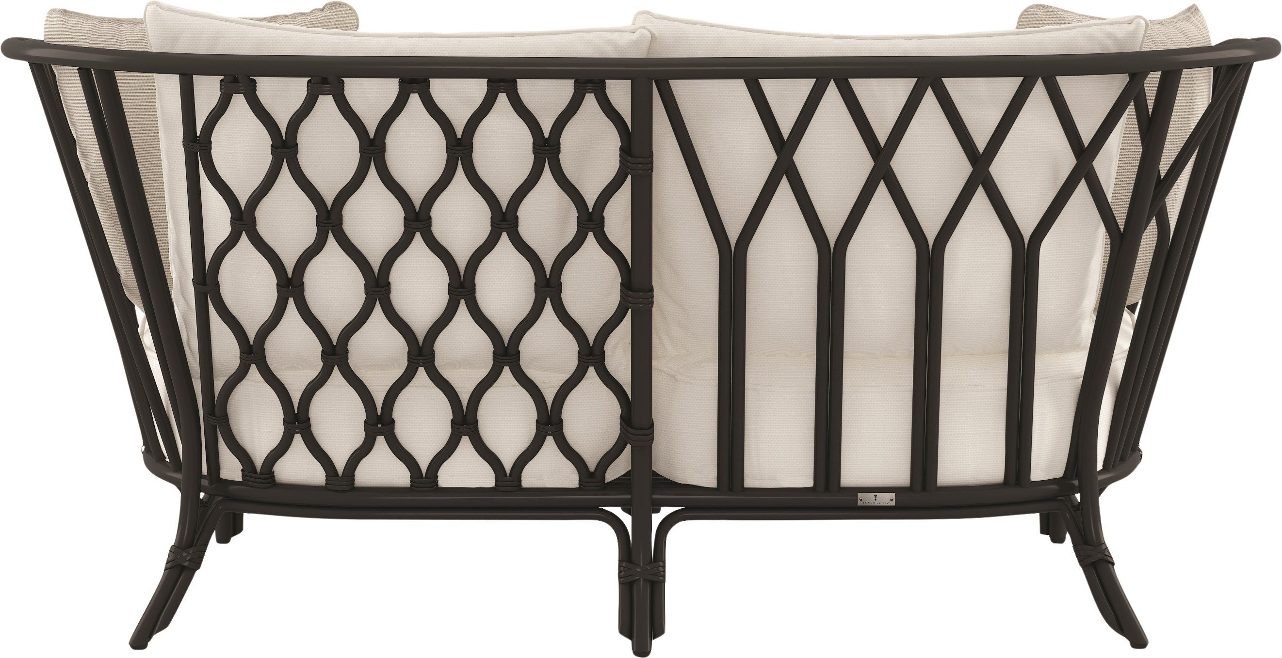 2-местный алюминиевый садовый диван JANUS et Cie Киото Алу ARCH-00136270 - Вид №1