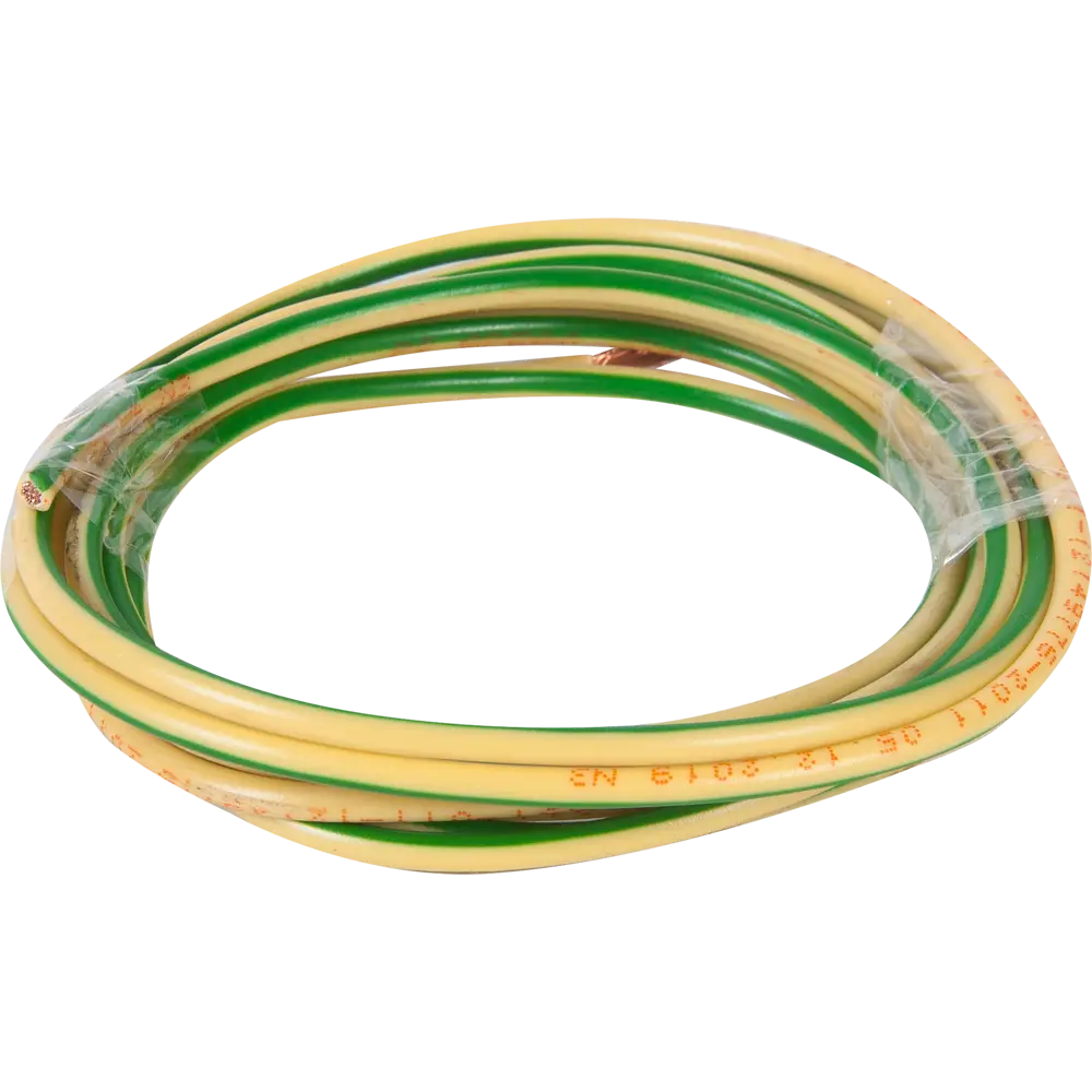 Кабель силовой ОРЕОЛ ПуВнг(А)-LS 1×6 мм² желто-зеленый 300 м 83595401 STLM-1495416 - Вид №1