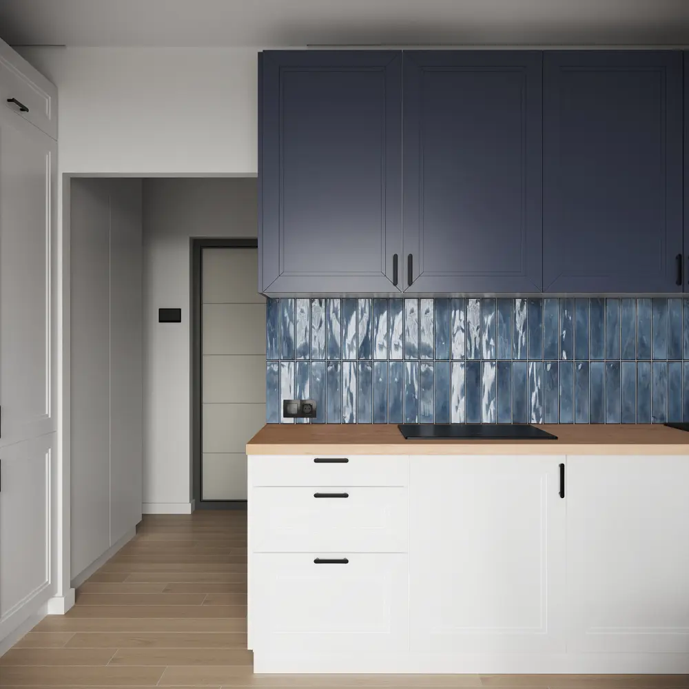 KONSENSA Фасад Котлас белый матовый для кухни в неоклассическом стиле 89387724 STLM-1578773 - Вид №9