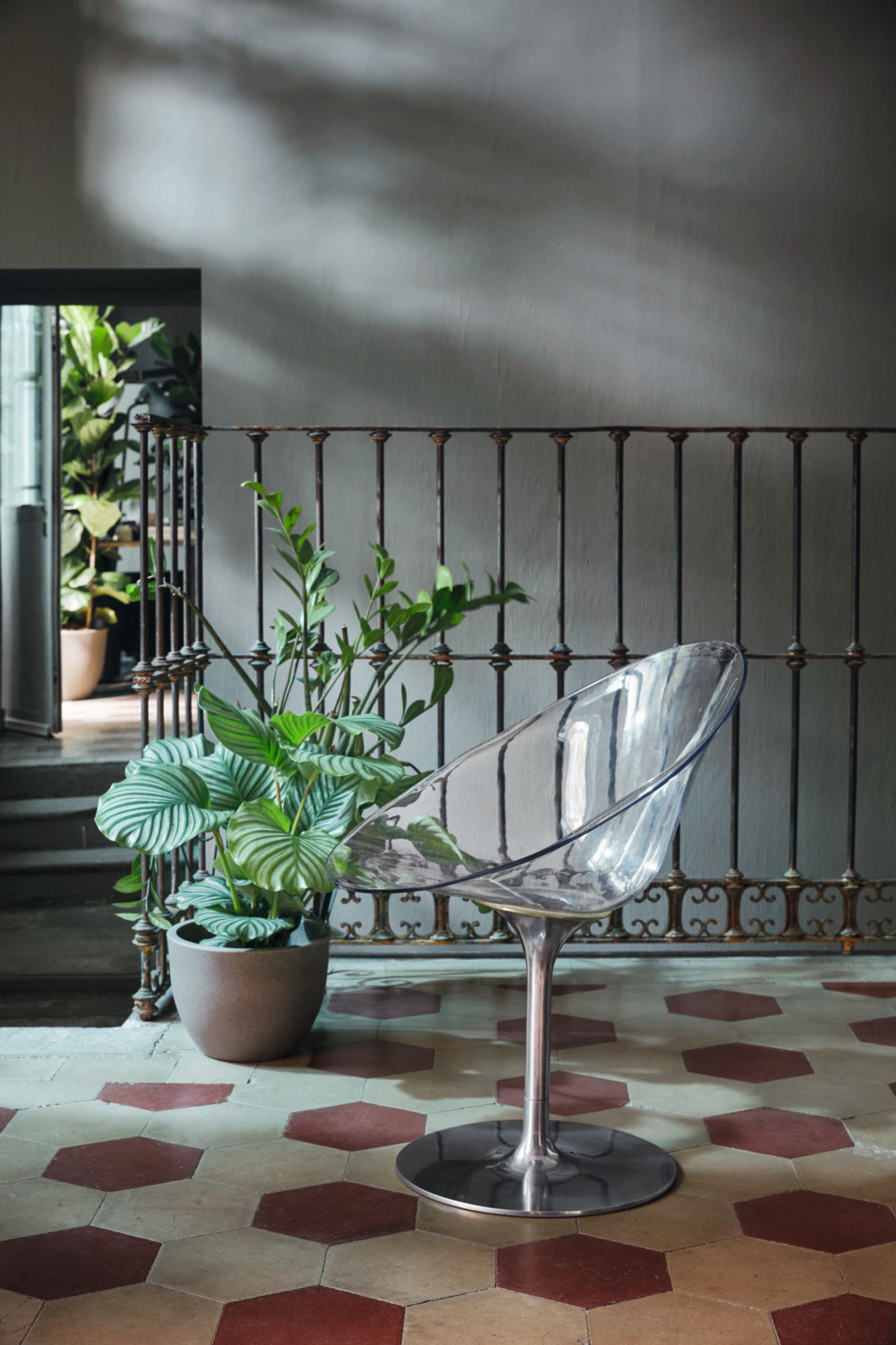 Кресло на насесте из поликарбоната Kartell ERO/S/ ARCH-00105196 - Вид №7