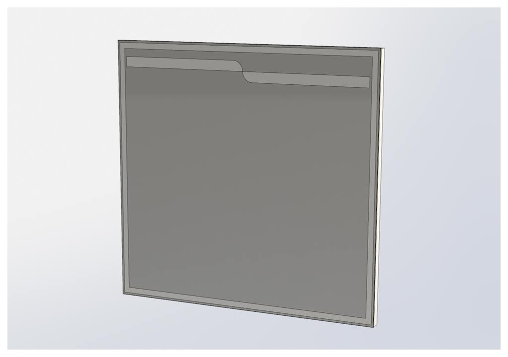 Зеркало Aquanet Модена 100 белый 00198490 - Вид №2