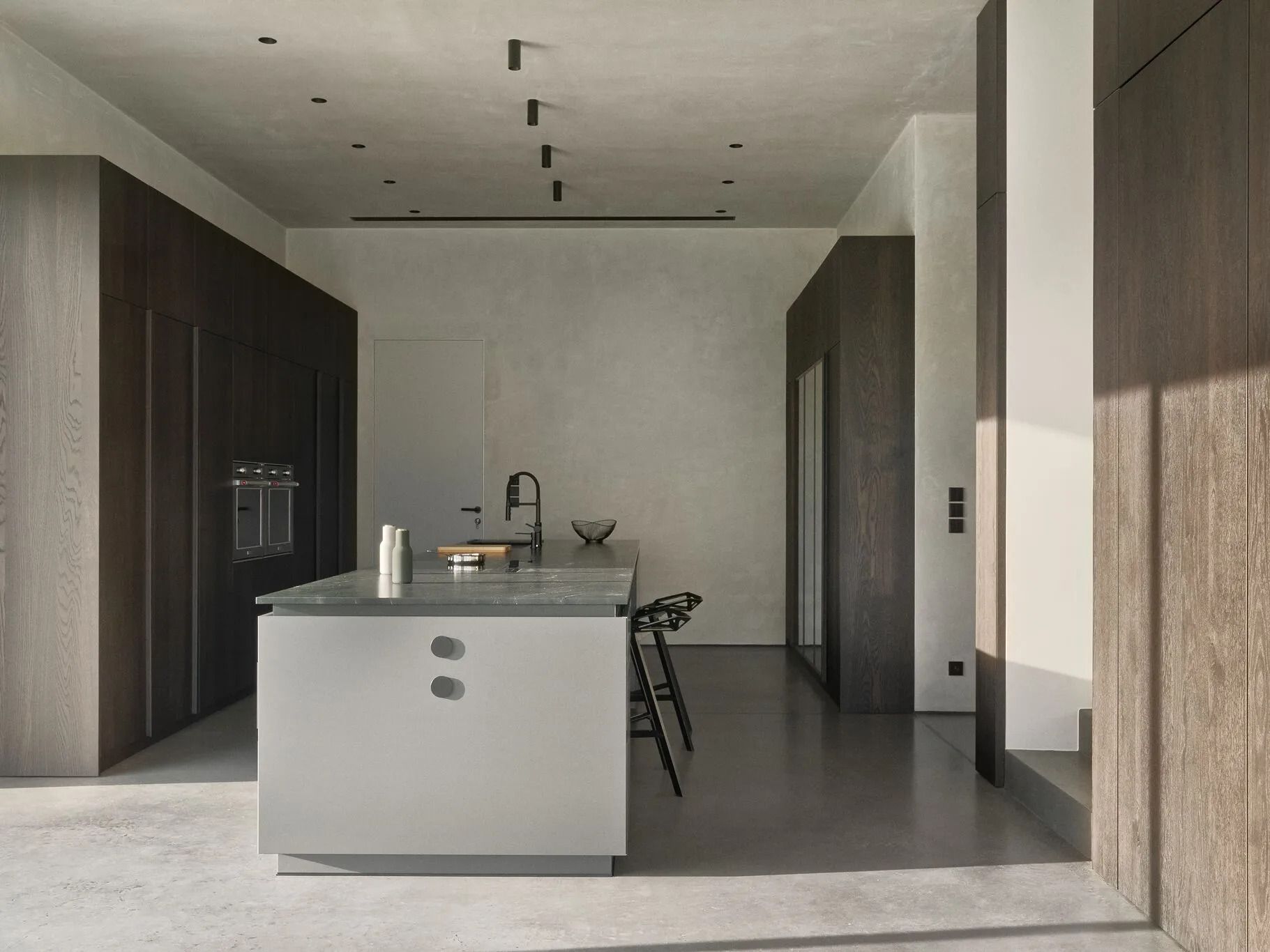 Деревянная кухня с островом на заказ Zajc Z1 ARCH-00029762