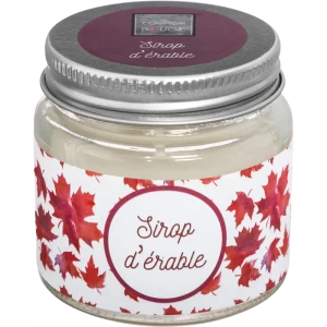 Свеча ароматизированная в банке «Кленовый сироп»