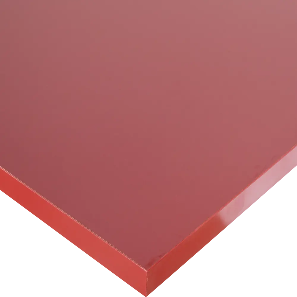 Столешница Анна 300х4х60 см ЛДСП/пластик цвет красный DELINIA STLM-2115921 - Вид №1