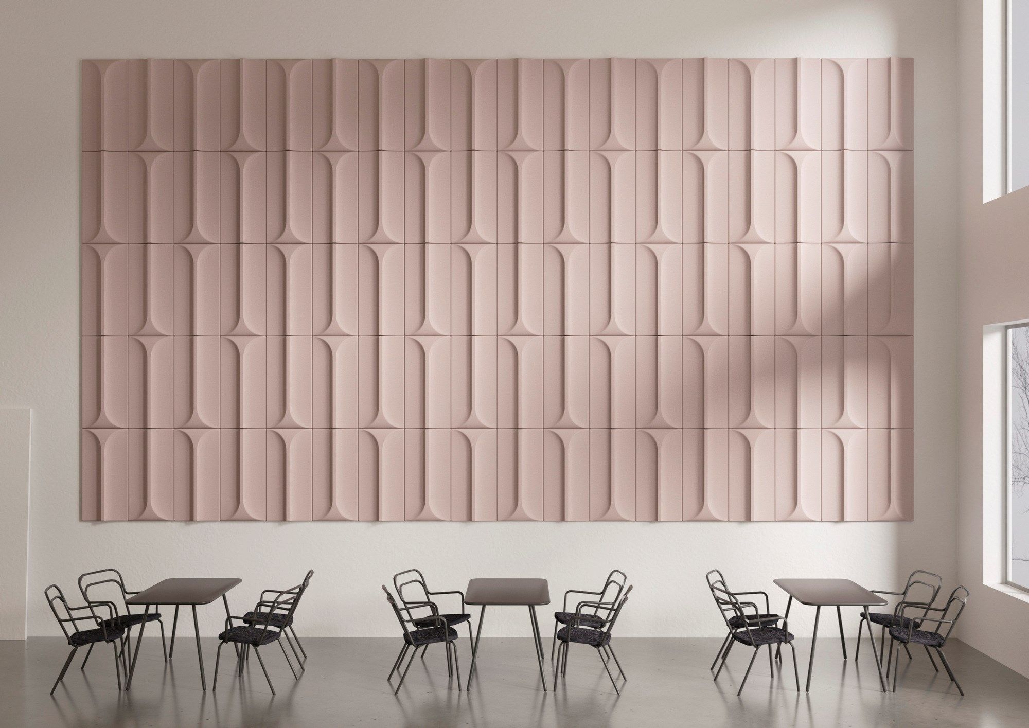 Акустическая панель из полиэстера Bla Station Arc ARCH-00131898 - Вид №9