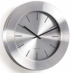 Часы настенные круглые серебро Meyers от La Forma LA FORMA MEYERS 344278 Серебро