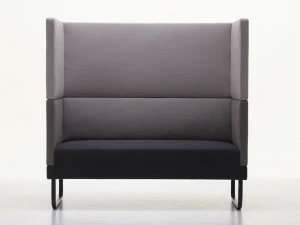 Ferrante 2-х местный тканевый диван с высокой спинкой Silence