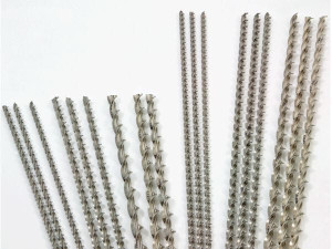 Спиральный армирующий стержень из нержавеющей стали для сухого армирования структурных элементов в C. A., кирпичной кладке и древесине