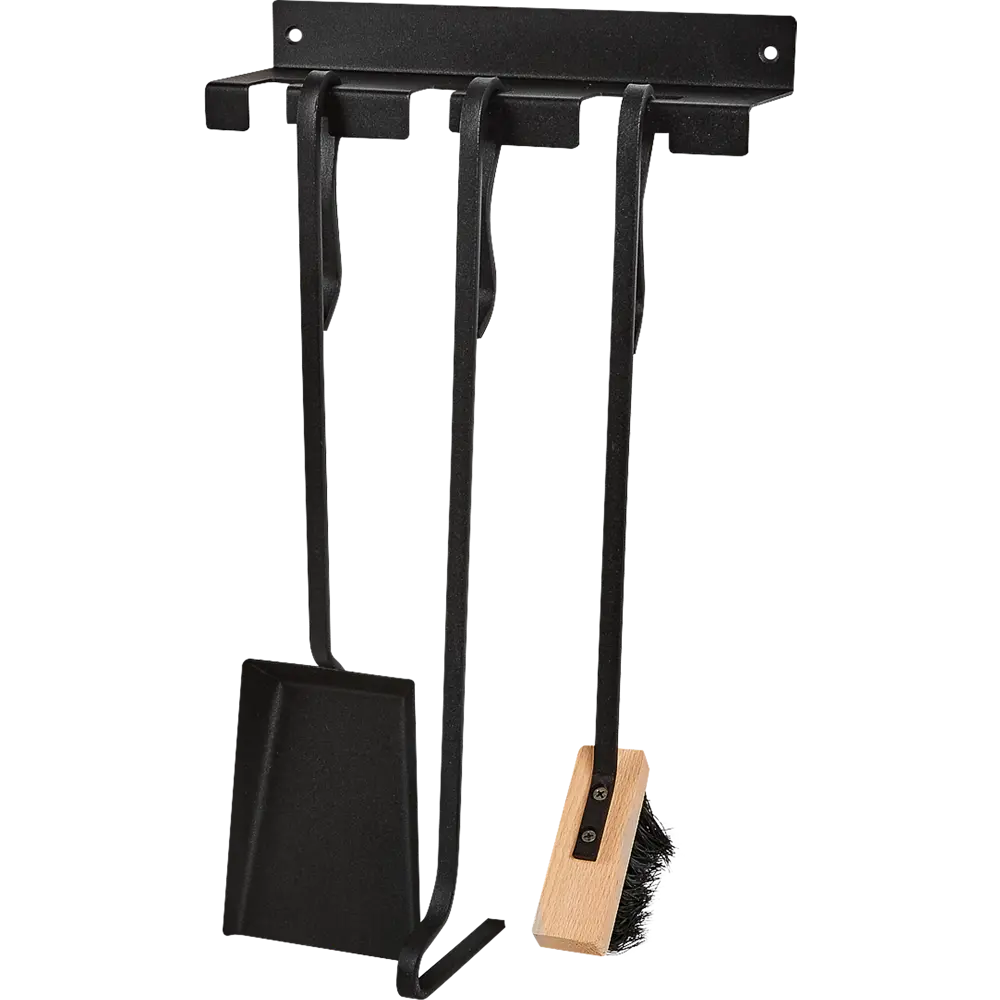 Каминный набор НКА-41 (черный) Мета STLM-2060759 - Вид №1