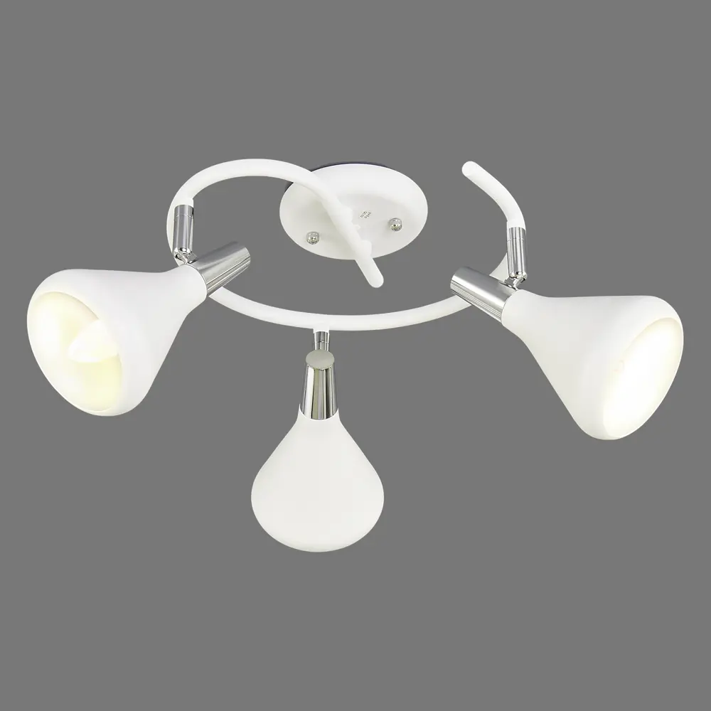Спот поворотный Cico, 3xE14x40 Вт, металл, цвет белый Arte Lamp STLM-2077024 - Вид №2