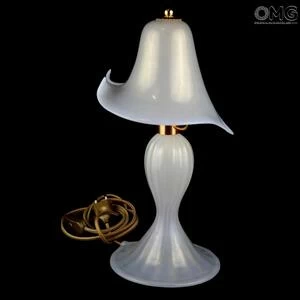 1135 ORIGINALMURANOGLASS Настольная лампа Мизурина - Акватик - муранское стекло OMG 30 см