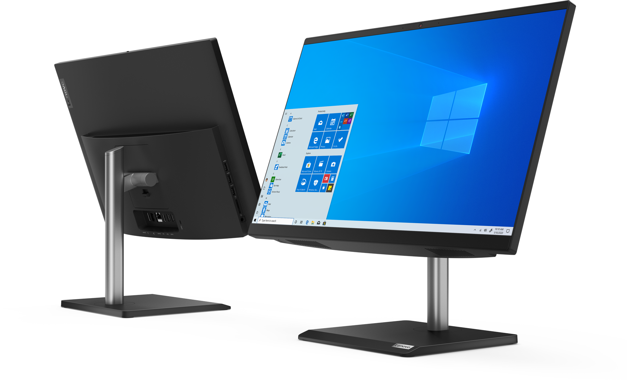 11FT008ARU v30a-24iml aio 23,8" i3-10110u 8gb 256gb_ssd_m.2 int. dvd±rw ac+bt usb kb&mouse no_os 1y on-site Lenovo Santreyd  - Вид №9