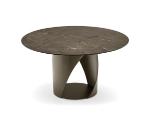 Керамический и стальной выдвижной стол