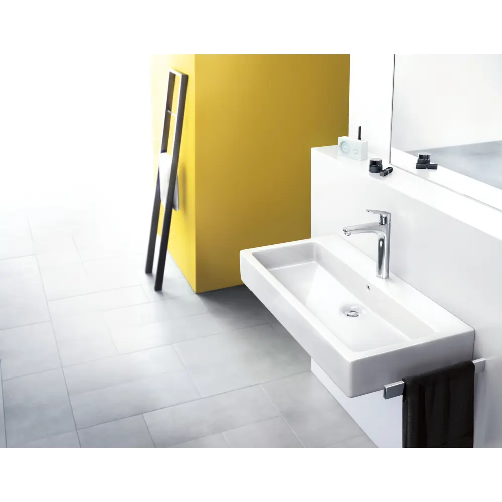 Смеситель для раковины Hansgrohe Focus E2 однорычажный высокий излив цвет хром STLM-2065834 - Вид №2