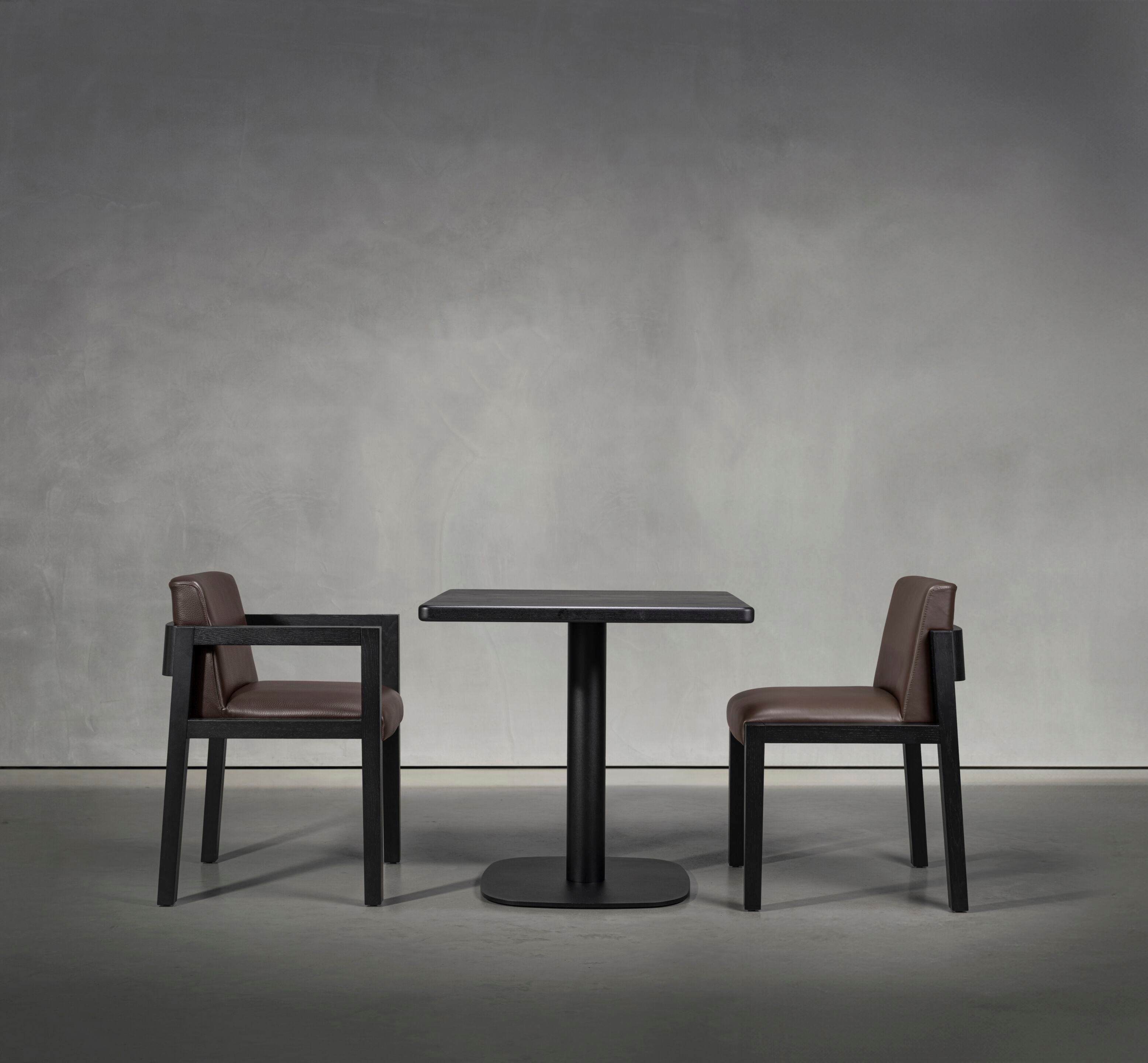 Обеденный стол из стали и дерева Piet Boon Томи ARCH-00025120 - Вид №1