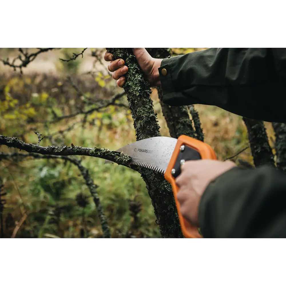 Пила садовая малая Fiskars SW37 D-образная ручка STLM-2035431 - Вид №3