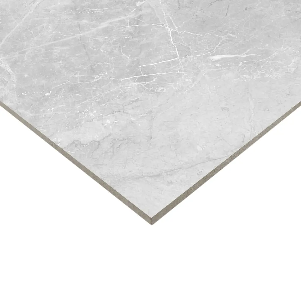 Глазурованный керамогранит Alma Ceramica Diva 07 60x60 см 1.8 м² лаппатированный цвет серый STLM-2053301 - Вид №3