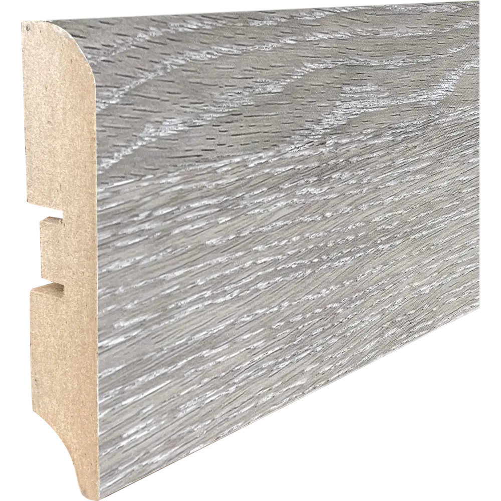 GRACE Плинтус напольный МДФ серебристый клен 8х240 см 84612359 STLM-0052935