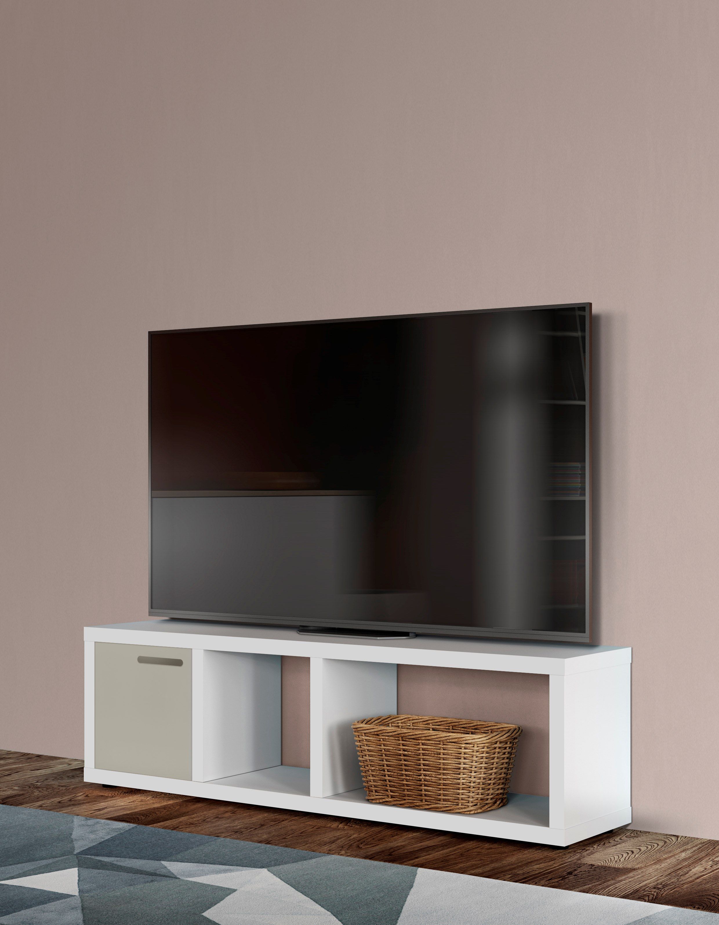 Секционный низкий ТВ-шкаф TemaHome ARCH-00002484 - Вид №4