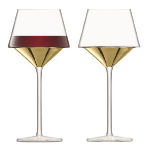 G1487-16-358 Набор из 2 бокалов для вина space 445 мл золото LSA International