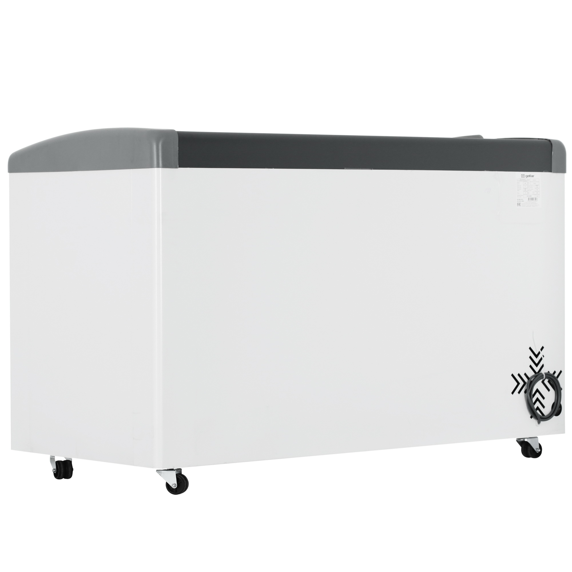 1229611 Морозильный ларь Frostor Gellar FG 575 E белый, серый STDN-0000349 - Вид №3