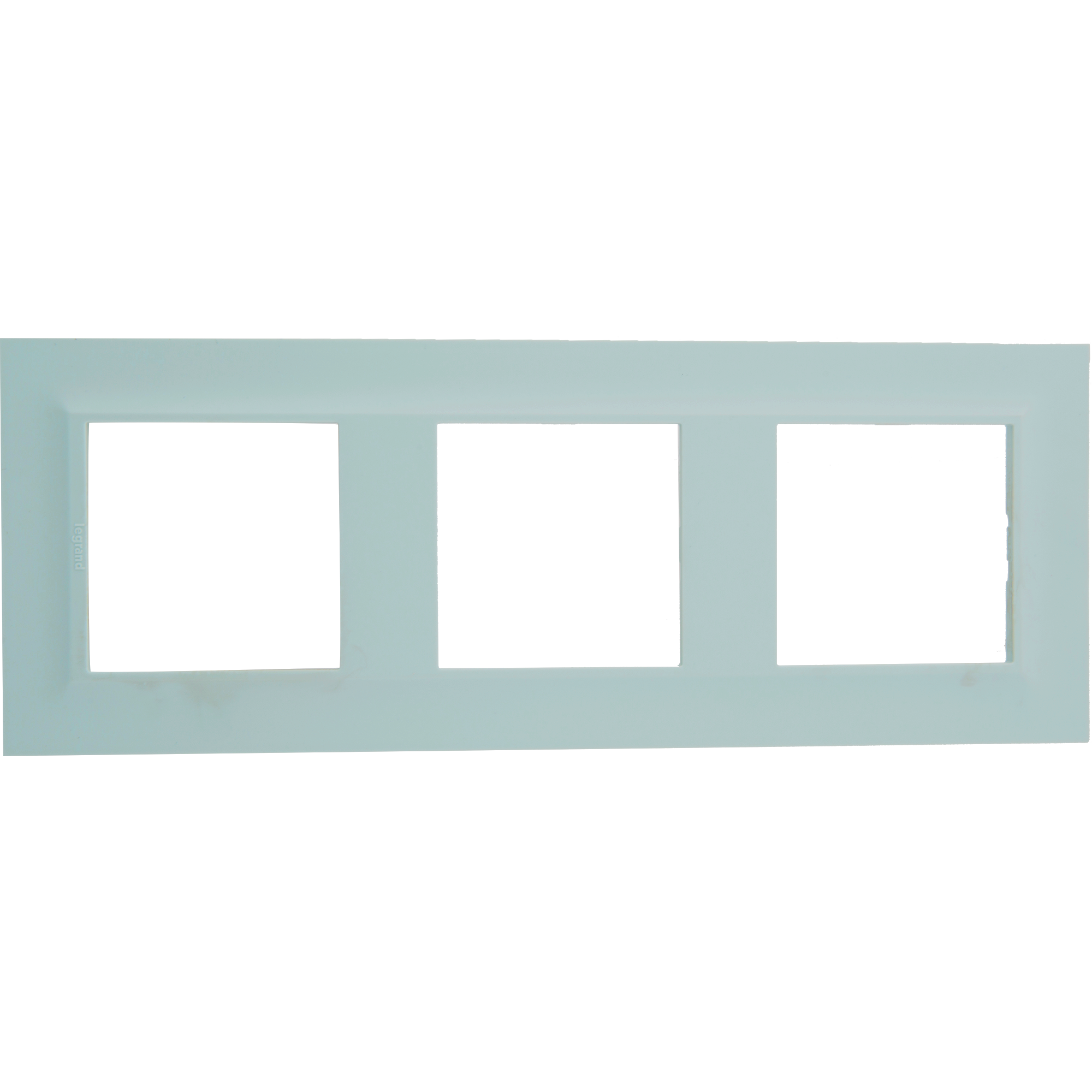 82064637 Рамка для розеток и выключателей 3 поста, цвет голубой Structura STLM-0018626 LEGRAND
