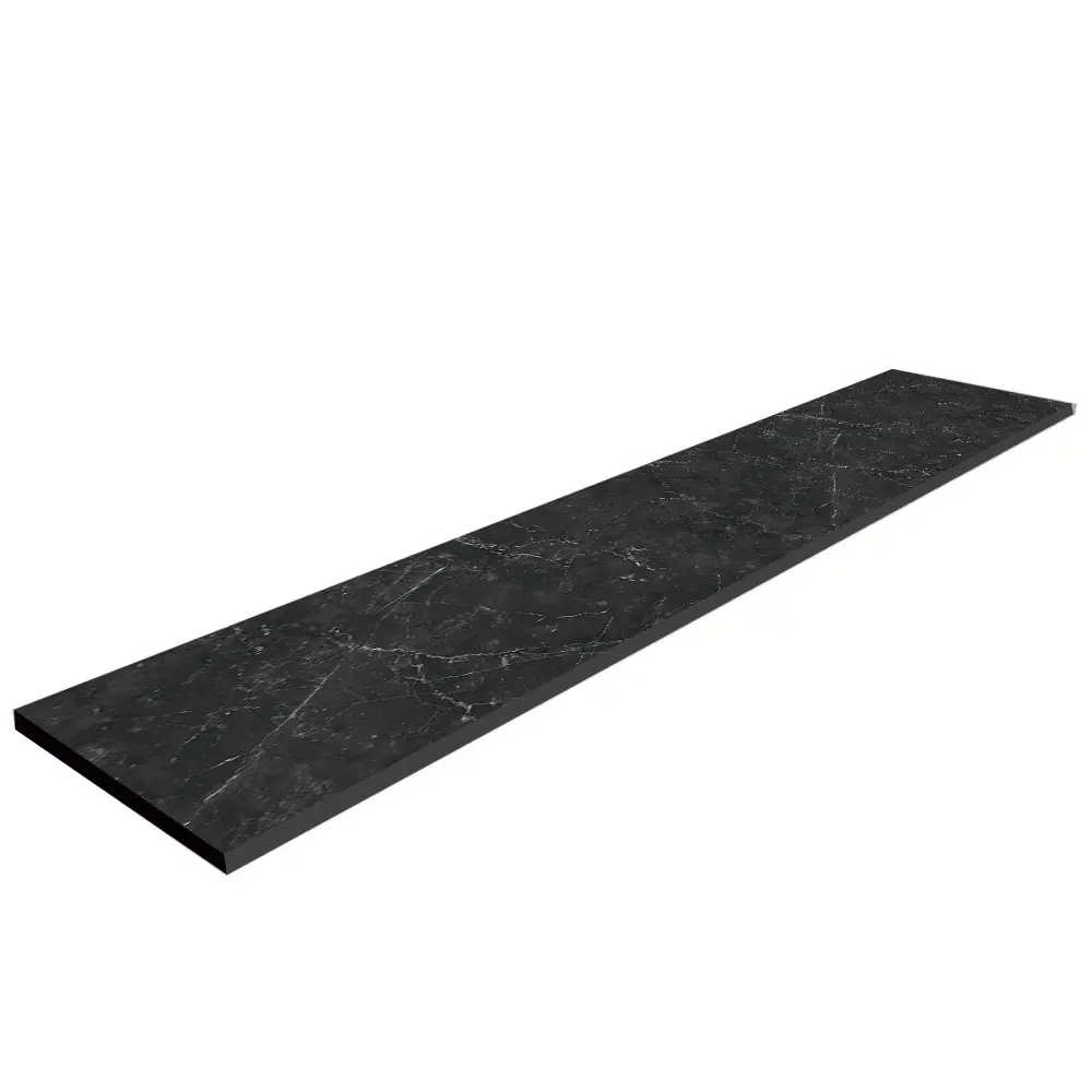 Столешница кухонная серии Даркстоун 240x60x1.9 см ДСП цвет черный Santreyd STLM-2091358 - Вид №1