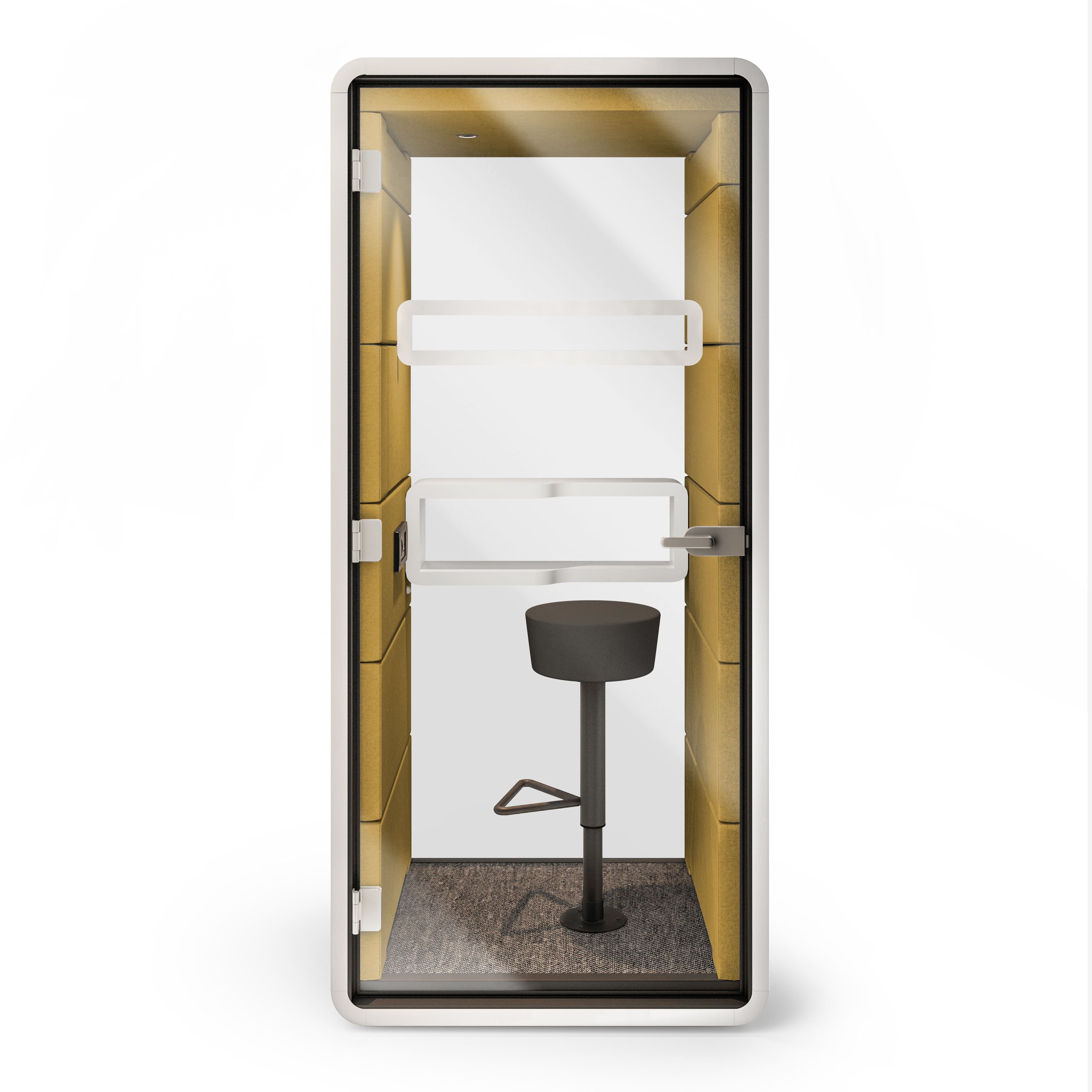 Одноместная акустическая офисная кабина со встроенным освещением Mikomax Smart Office Hushoffice ARCH-00139656 - Вид №42