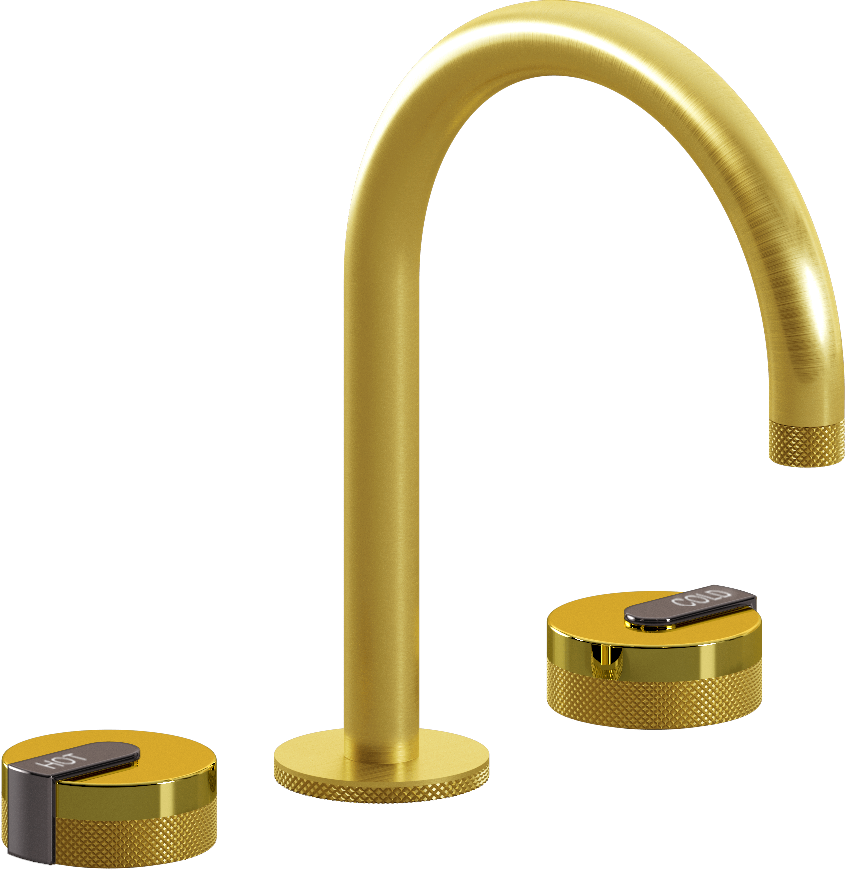 E-11512-R1PB-L1OX-BB Смеситель для умывальника на 3 отвертия GRAFF MOD+