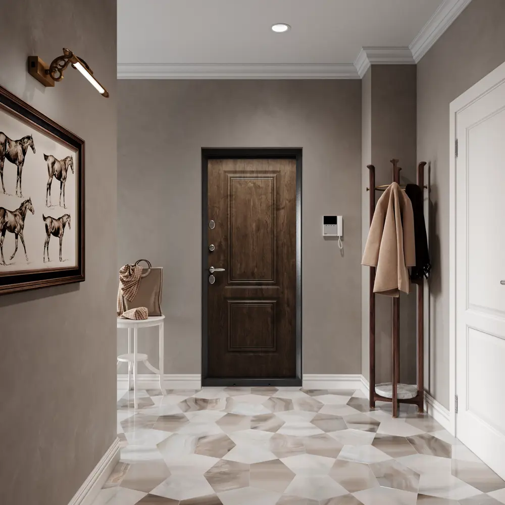 Дверь входная металлическая Штиль 88x205 см левая акация темная TOREX STLM-2174020 - Вид №14