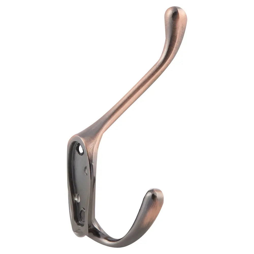 Крючок тройной, металл, цвет медный LAMPLANDIA STLM-2024679 - Вид №1