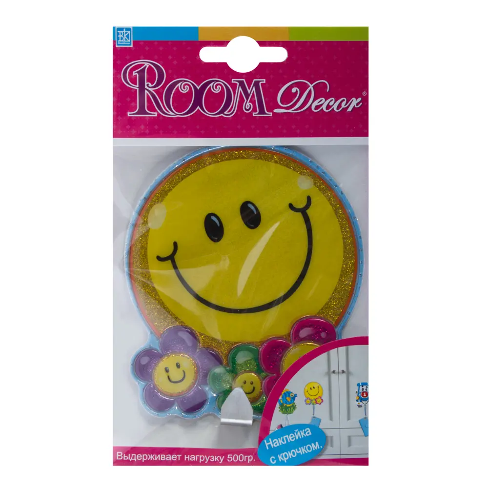 Наклейка-крючок «Смайлик» SHA0203 Santreyd STLM-2076459 - Вид №1