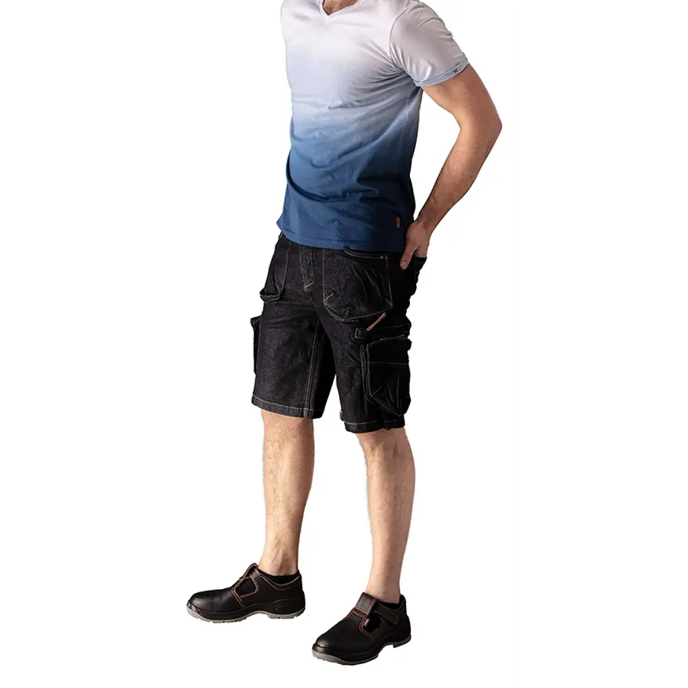 Шорты Neo Tools Denim синие размер L рост 181-184 STLM-2097722 - Вид №3