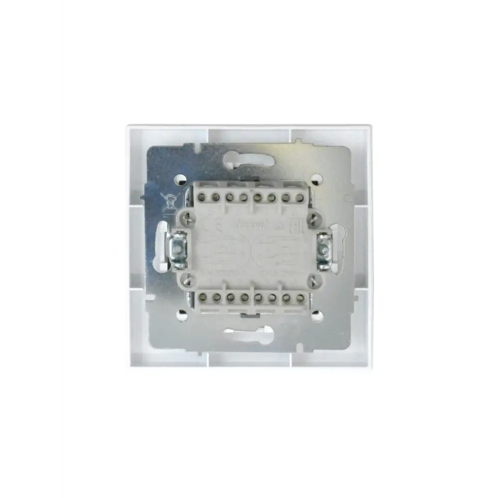 Выключатель перекрестный встраиваемый Lezard Vesna 2 клавиши цвет белый STLM-2201462 - Вид №4