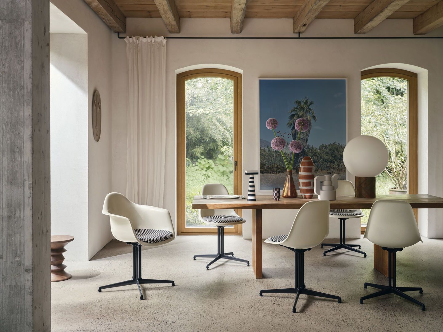 Стул из стекловолокна с подлокотниками VITRA Eames Fiberglass Chair ARCH-00033184 - Вид №10