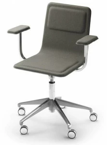 ALKI Офисный стул 5 спиц с подлокотниками Laia