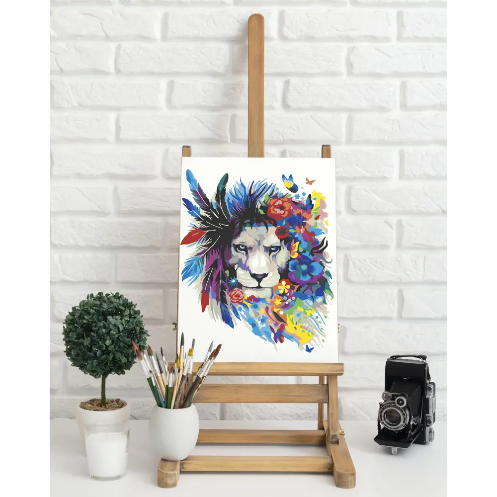Картина по номерам Индеец 40х50 см 83737989 STLM-2165492 FBRUSH  - Вид №2