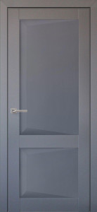 90895279 Межкомнатная дверь Перфекто 102 глухая без замка и петель в комплекте 200x90см серый STLM-0418683 UBERTURE