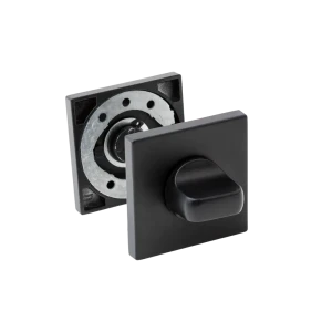 Завертка дверная квадратная Armex WC-3003-P алюминий цвет черный