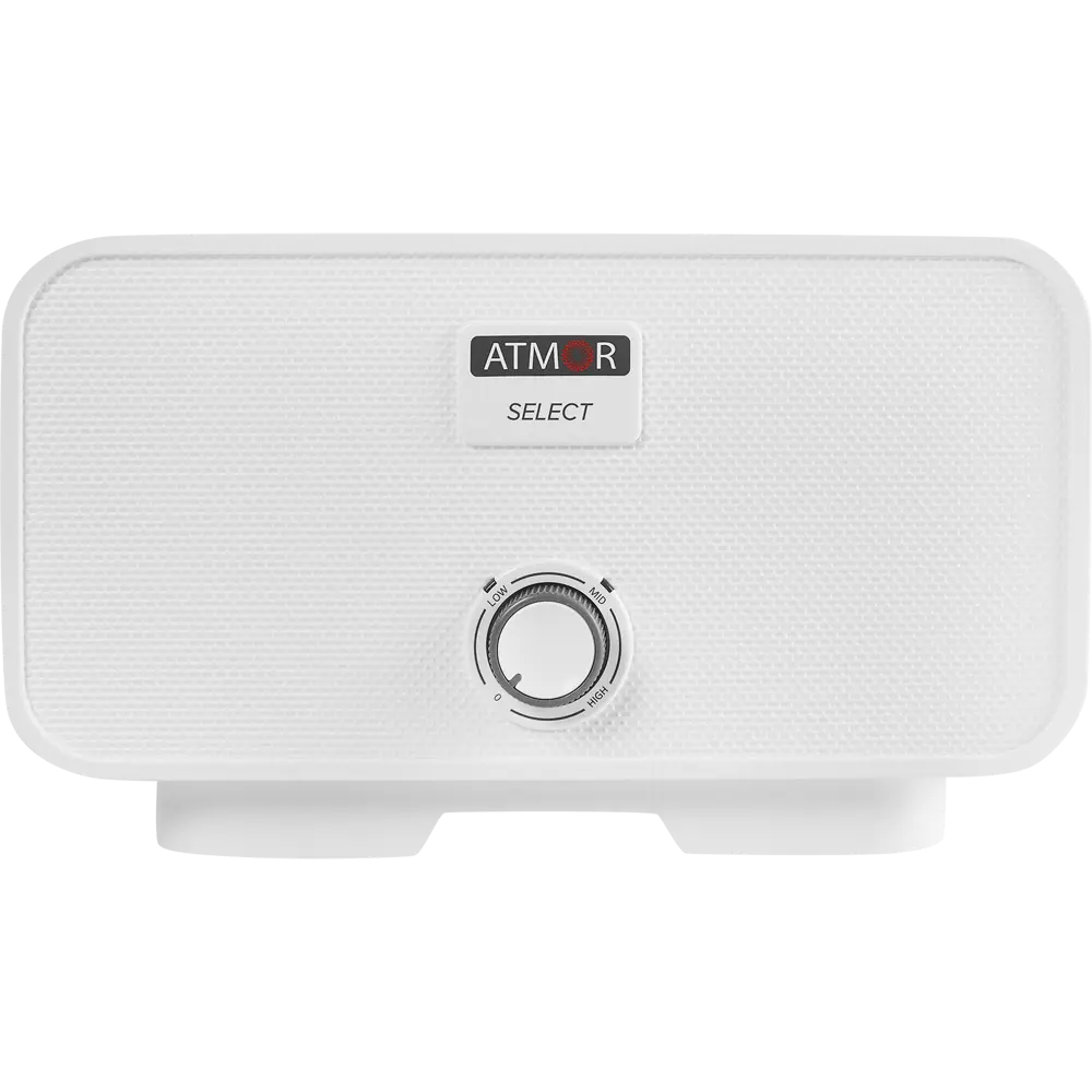 Проточный водонагреватель электрический Atmor Select 5KW 3520253 5 кВт белый STLM-2090268