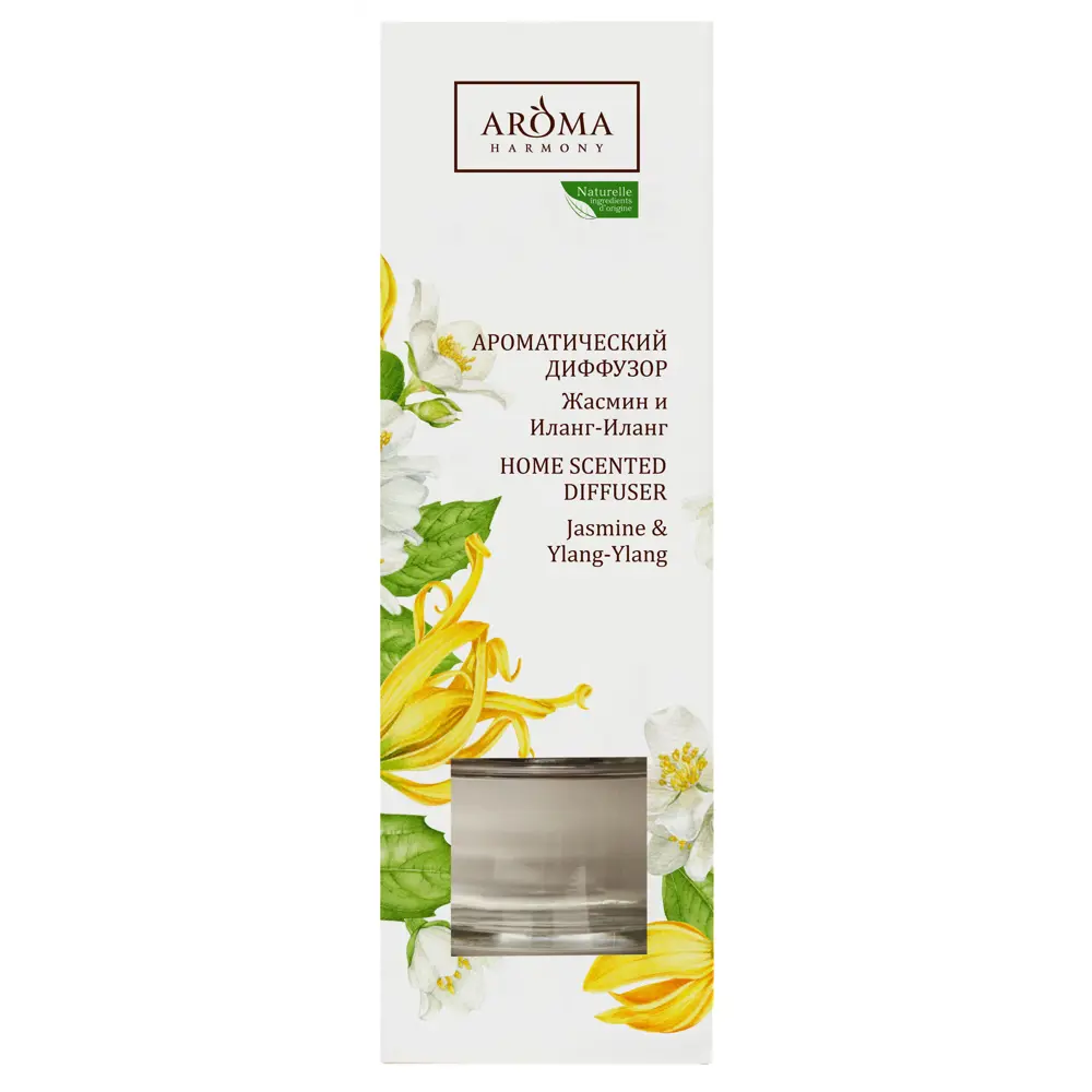 Ароматический диффузор Aroma Harmony Жасмин и иланг-иланг, 100 мл 85390867 STLM-2201586  - Вид №1