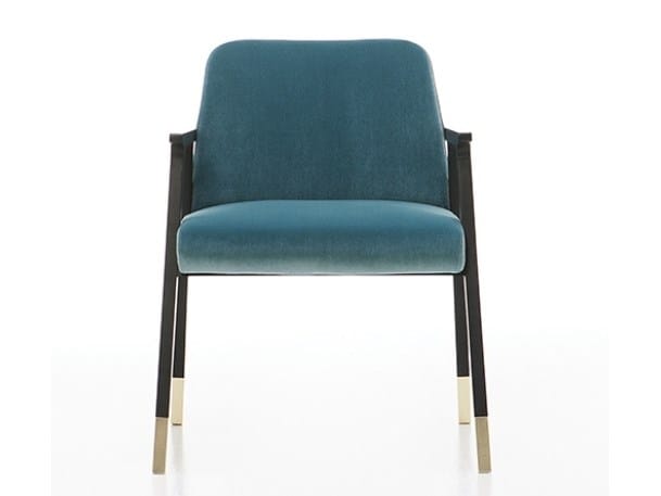 Бархатное кресло с подлокотниками Cizeta Tenues ARCH-00091264