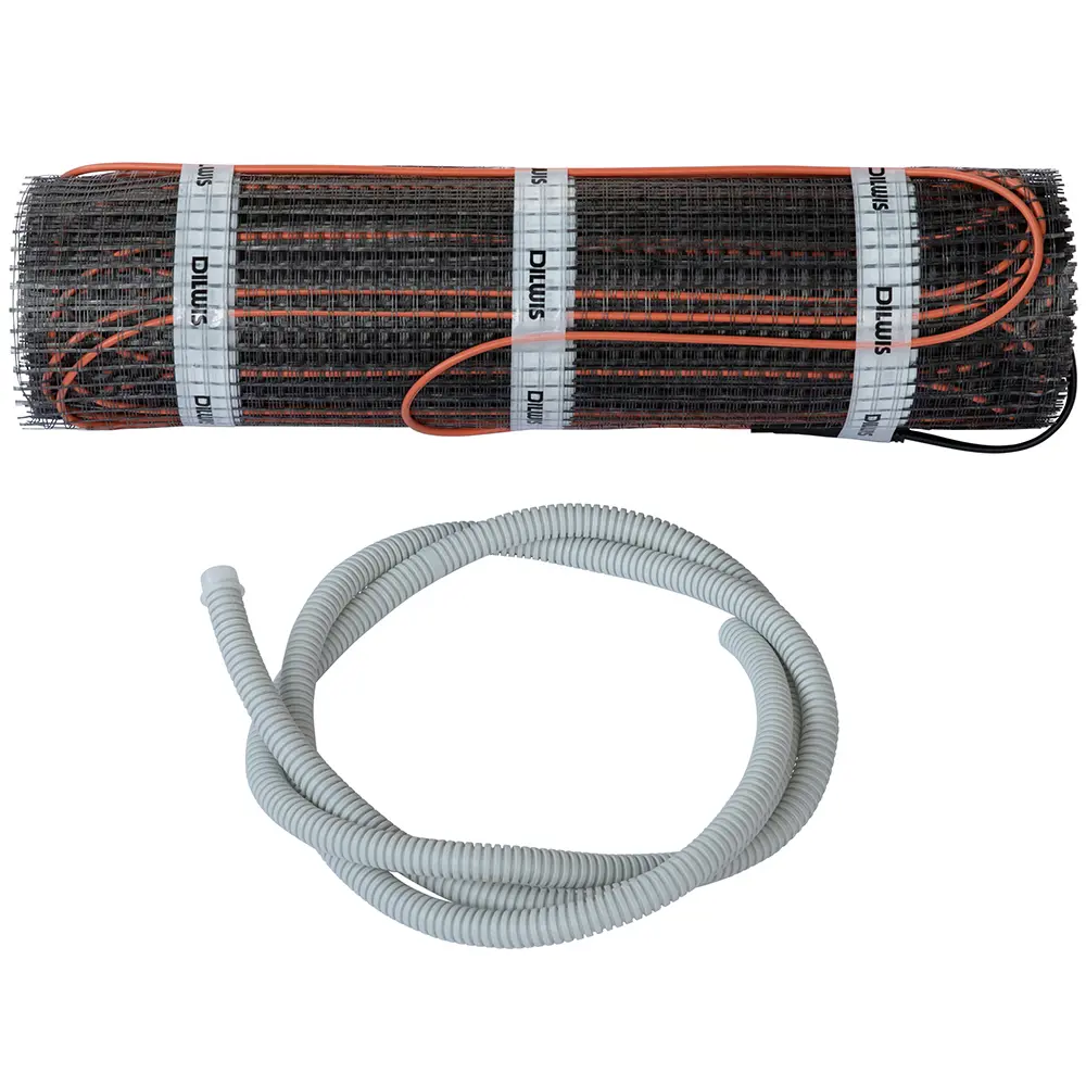 Нагревательный мат для теплого пола DILWIS 0.5 м2 80 Вт STLM-2106347 - Вид №4