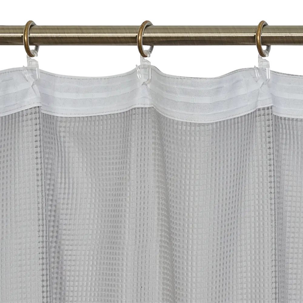 AMORE MIO Тюль «Фентези Макраме» с декоративной лентой 250×260 см 82731581 STLM-0034855 - Вид №4