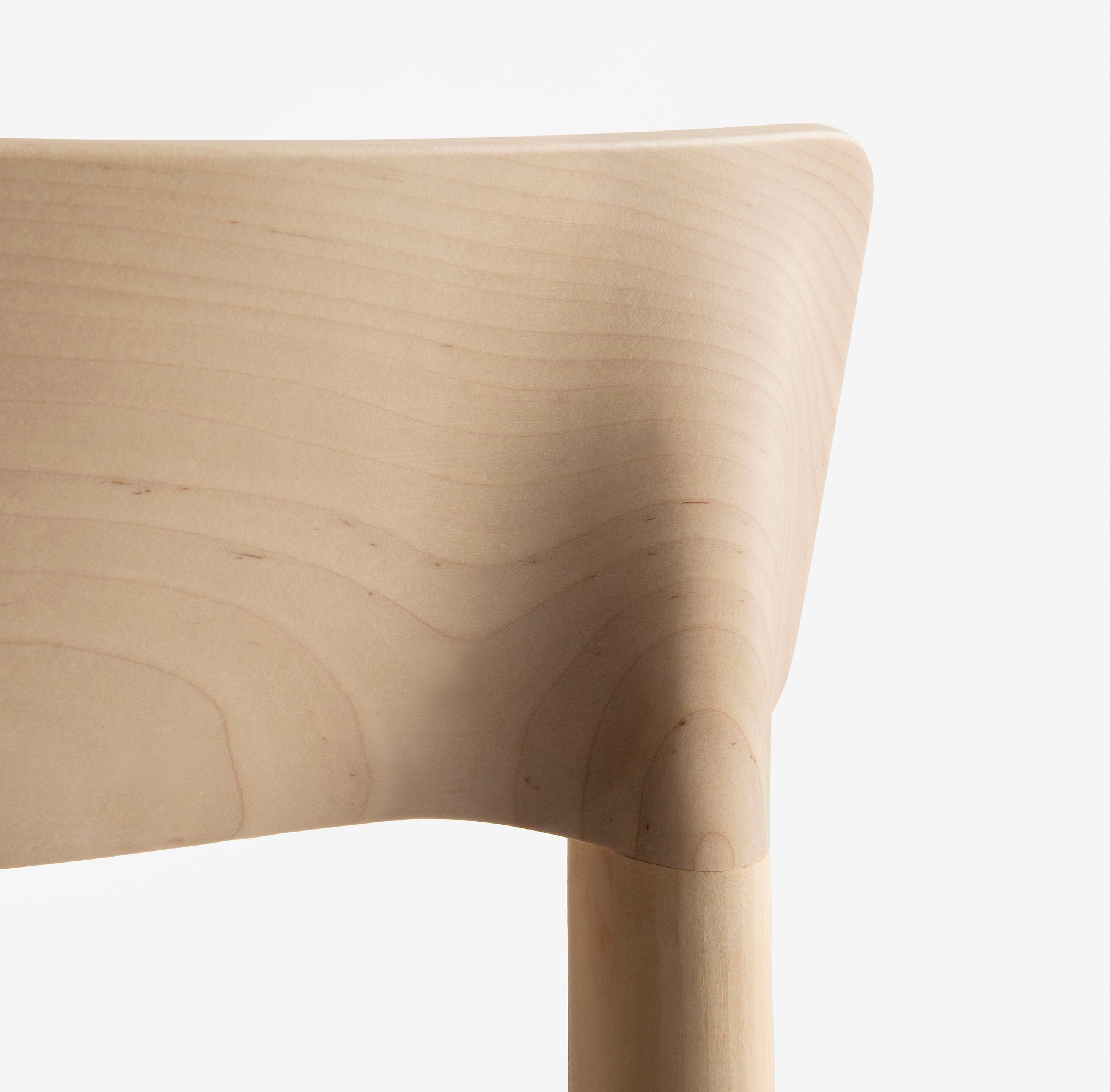 Штабелируемый стул из березы с открытой спинкой Nikari KUMU ARCH-00120679 - Вид №4